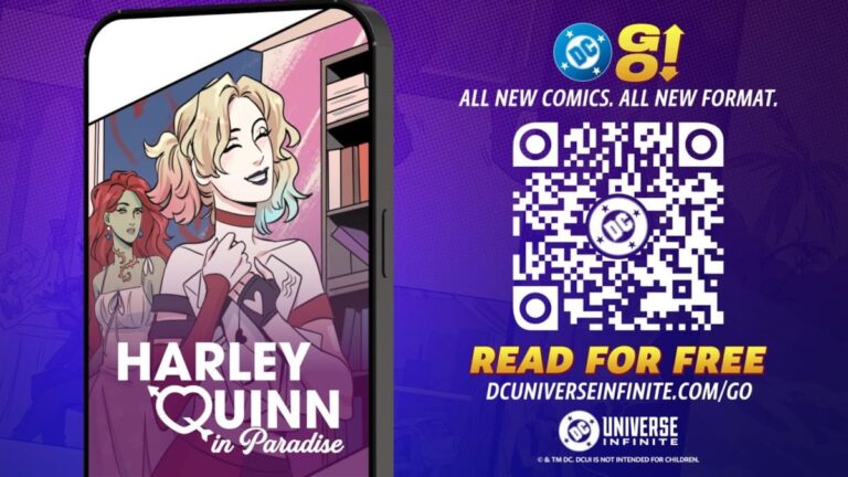 DC is hot to go with DC GO! web comic