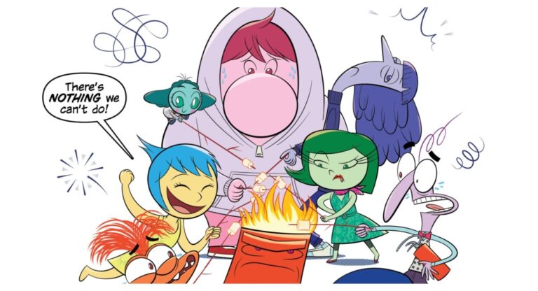 Disney and Pixar’s new adventure Inside Out 2 announced by Mad Cave Studios and Papercutz