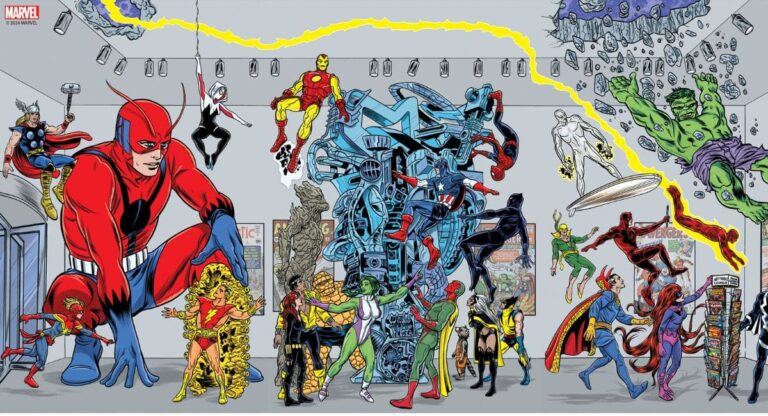 Clover Press publishes Allred’s first art book “THE MARVEL ART OF MICHAEL ALLRED”