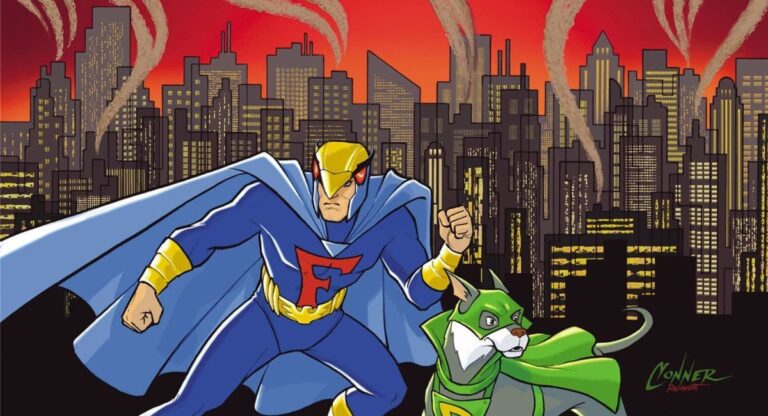 Blue Falcon & Dynomutt #1 will fly to the shelf this September.