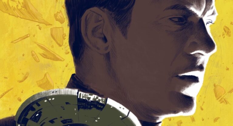 The final spaceship asks, “What did Captain Kirk have to be burned?”