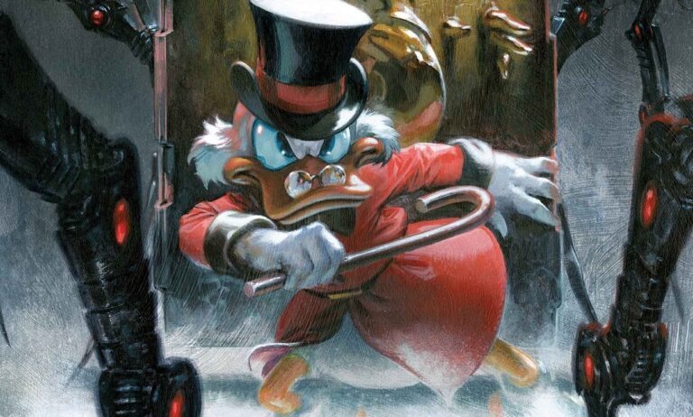 Jason Aaron returns to Duckburg with Uncle Scrouge: Earth’s Most Powerful Duck Mini Series