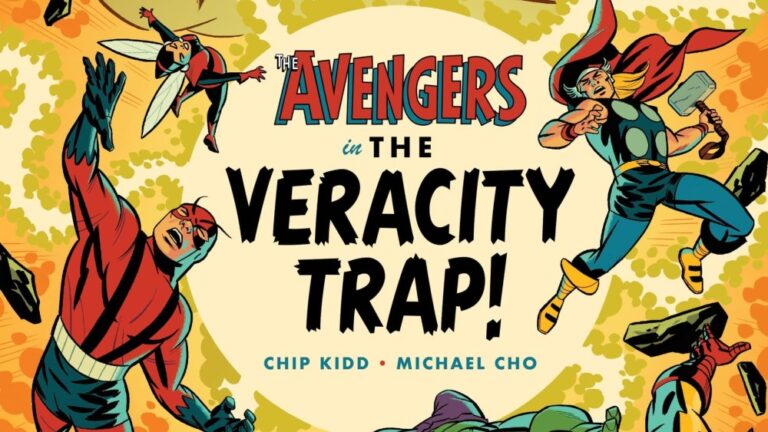 First, take a look at Michael Cho’s process art from “The Avengers of the Trap of Truth.” •aipt