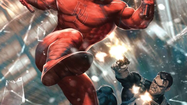 Marvel Knights is back with Jimmy Palmiotti headlining the new “Dardevil/Punisher” series.