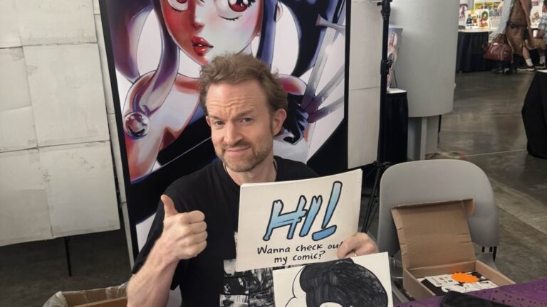 With Fan Expo Boston, Brion Foulke brings performance art talent and bold storytelling “flipside.”