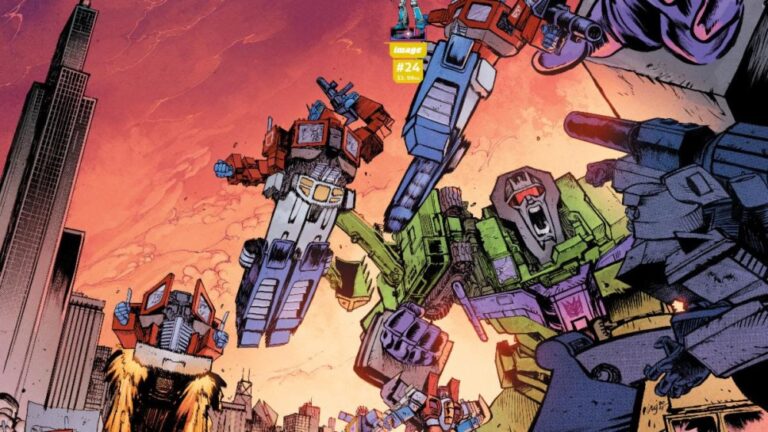 “Transformers” #24 brings Daniel Warren Johnson’s epic run to the finale in September •aipt