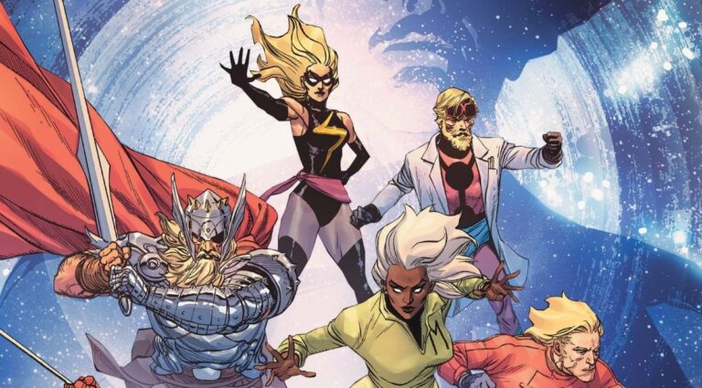 The past and future clash in Battleworld #1