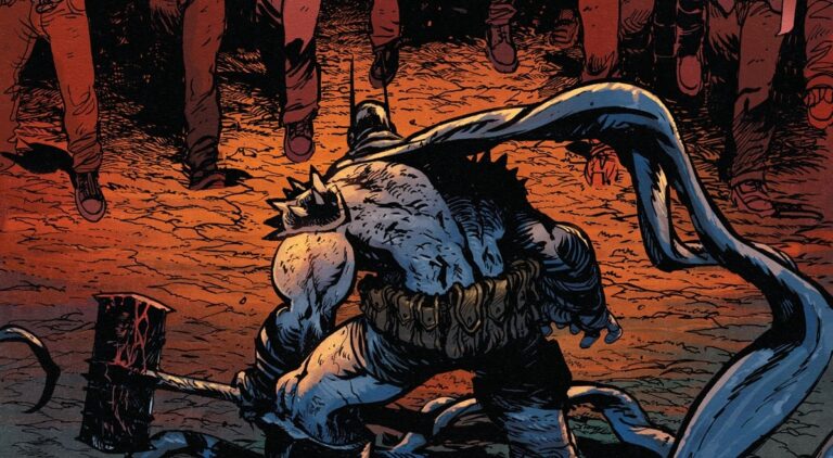 Daniel Warren Johnson’s Absolute Batman Annual is a bold exploration of violence