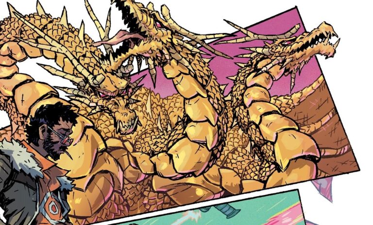 Starship Godzilla 2 finds its crew stranded in King Ghidorah’s territory!