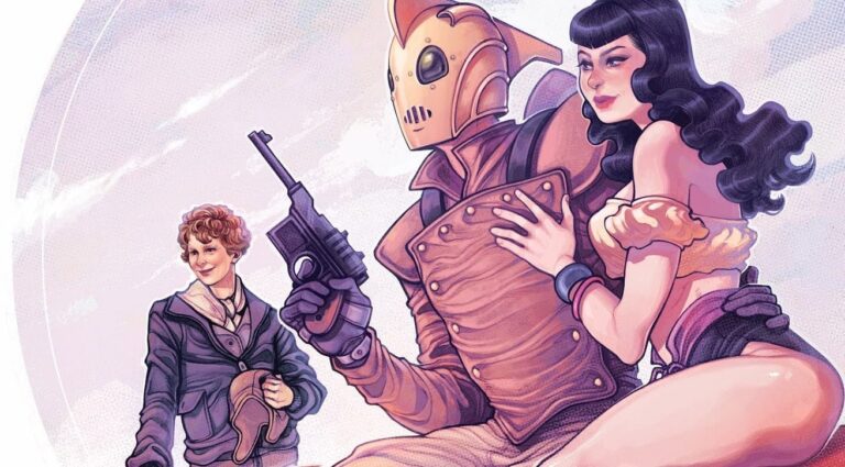 Rocketeer teams up with Amelia Earhart in new comic series this February