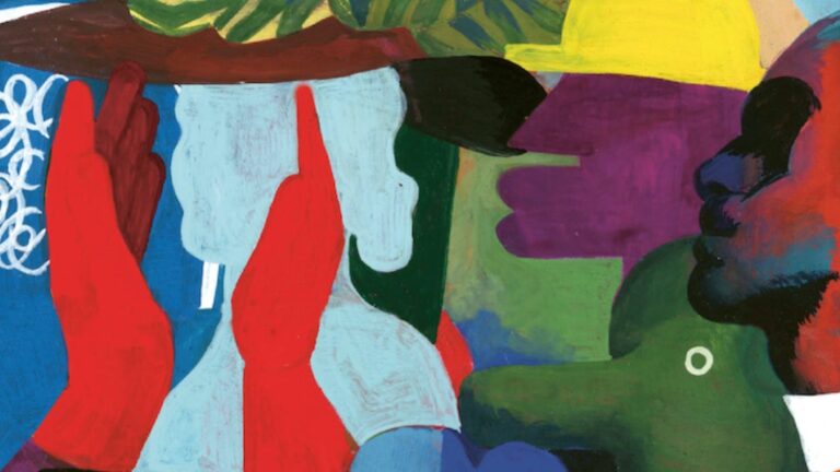 Parrish’s “THE PAST IS A GROTESQUE ANIMAL” is a multimedia visual feast