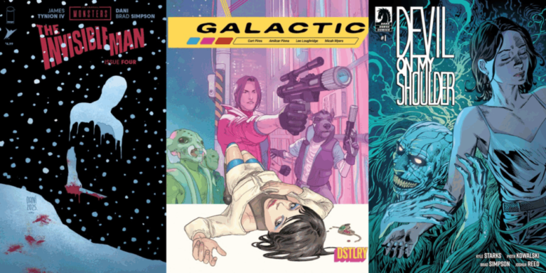 INVISIBLE MAN #4 is the most poetic horror, and more