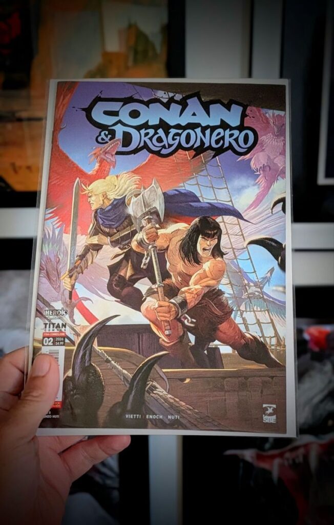 Review: Conan and Dragonero #2